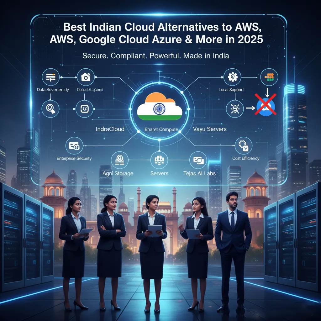 Best Indian Cloud Alternatives to AWS, Google Cloud, Azure & More in 2025