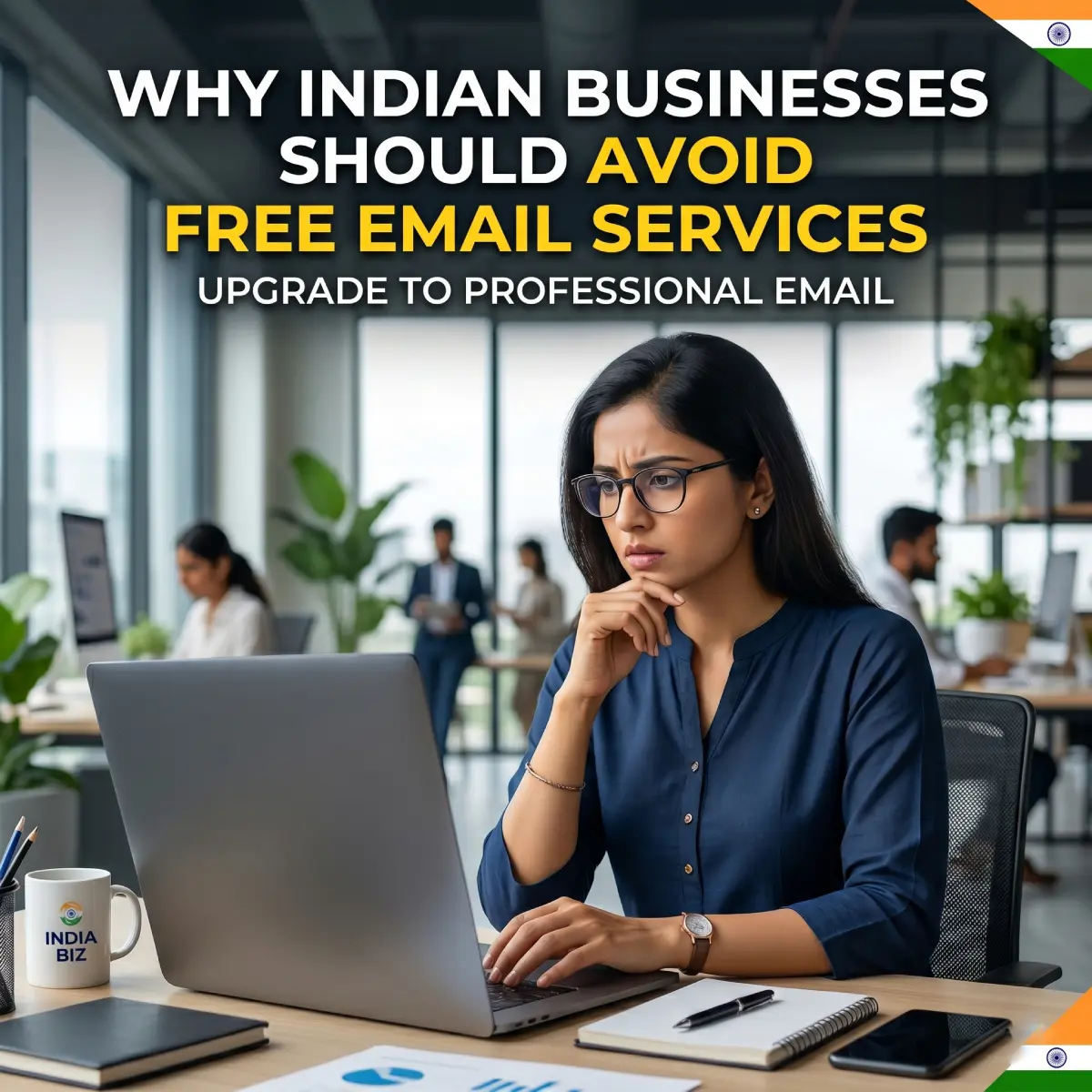 Why Indian Businesses Should Avoid Free Email Services